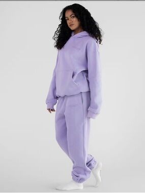 COMFT Lavender Cozy Jogger Sweatpants - Women's Relaxed Fit